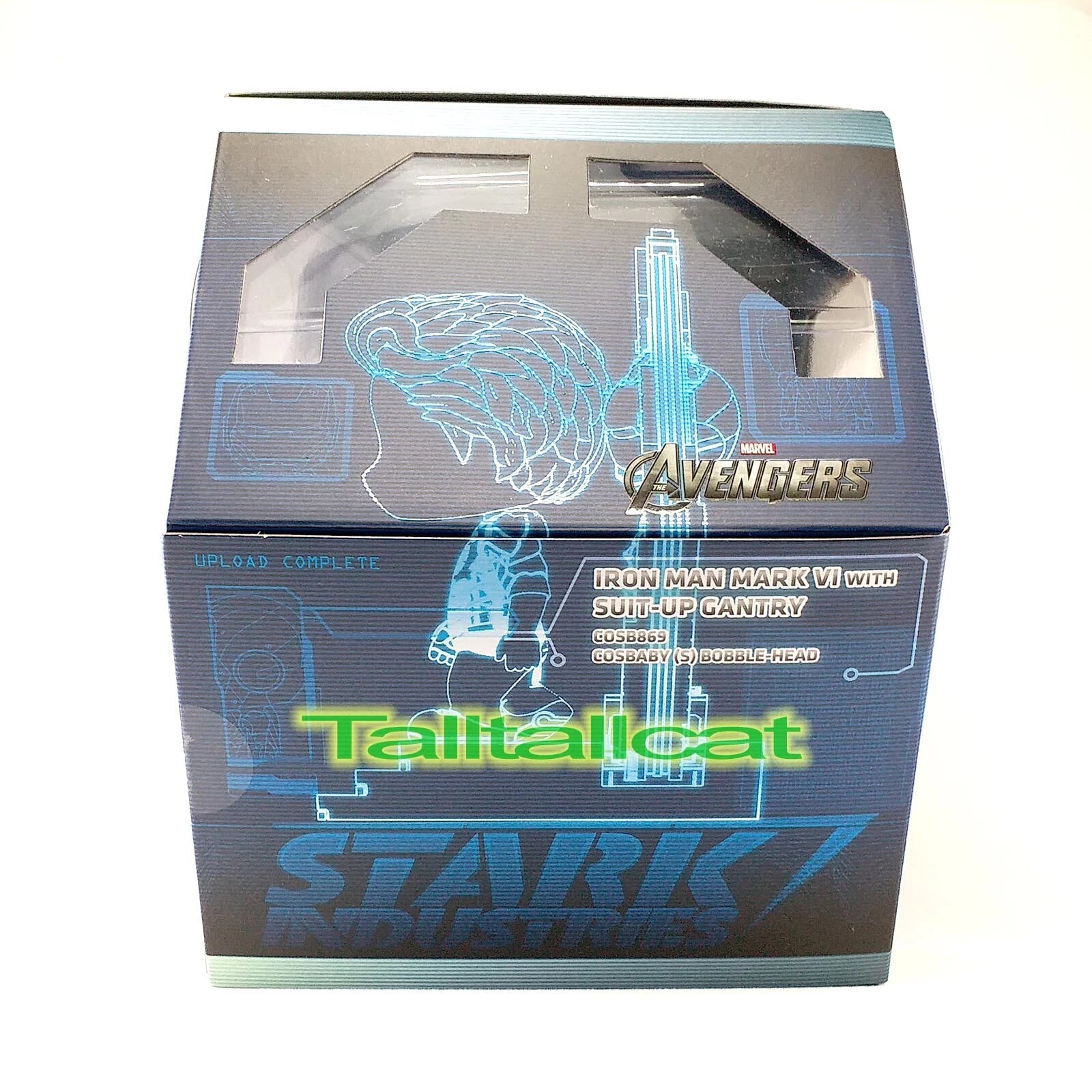 Marvel x Hot Toys The Avengers COSB869 Iron Man Mk VI with Suit-Up Gantry Cosbaby