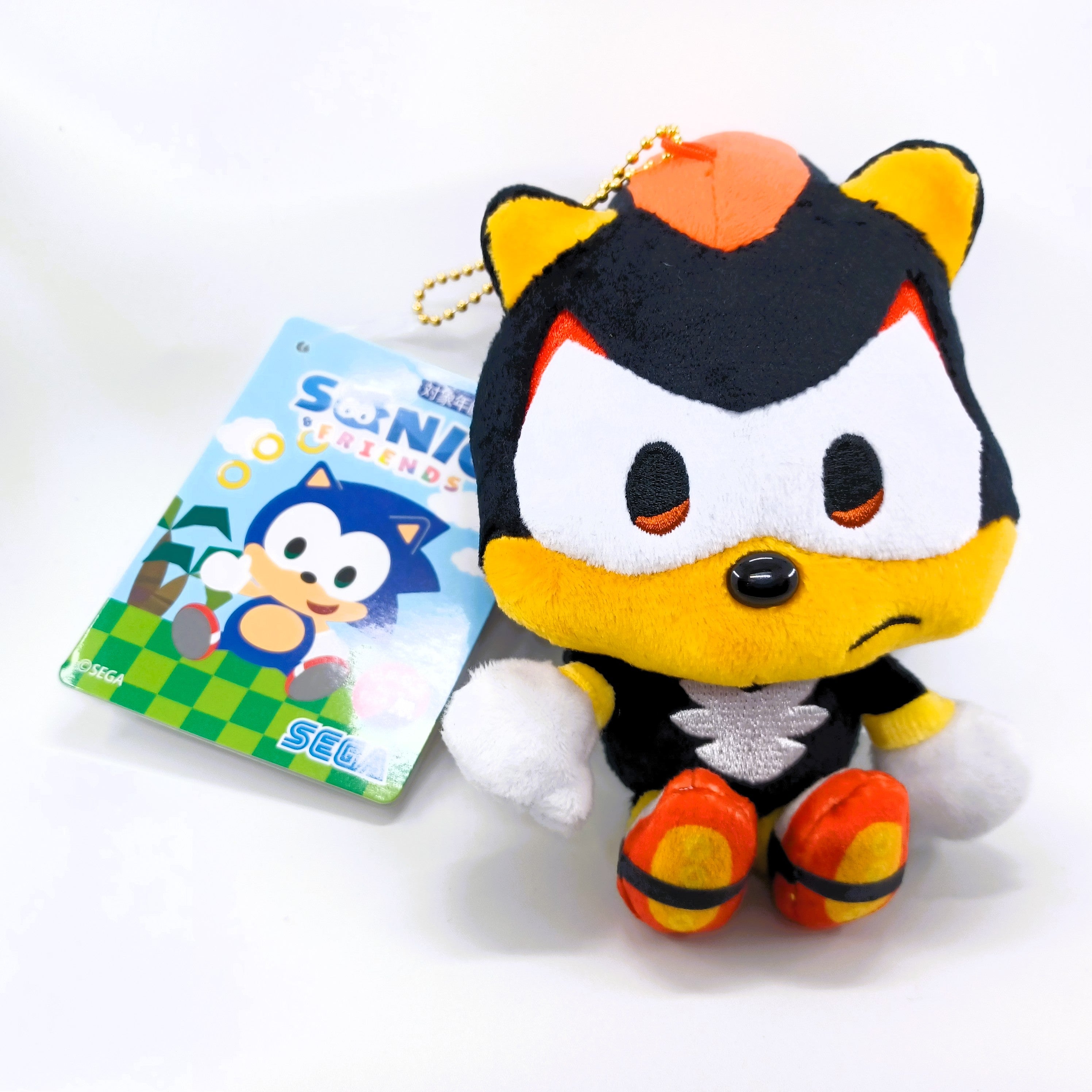 SEGA Japan Sonic the Hedgehog Sonic & Friends ( SONIC & SHADOW ) Plush Keychain