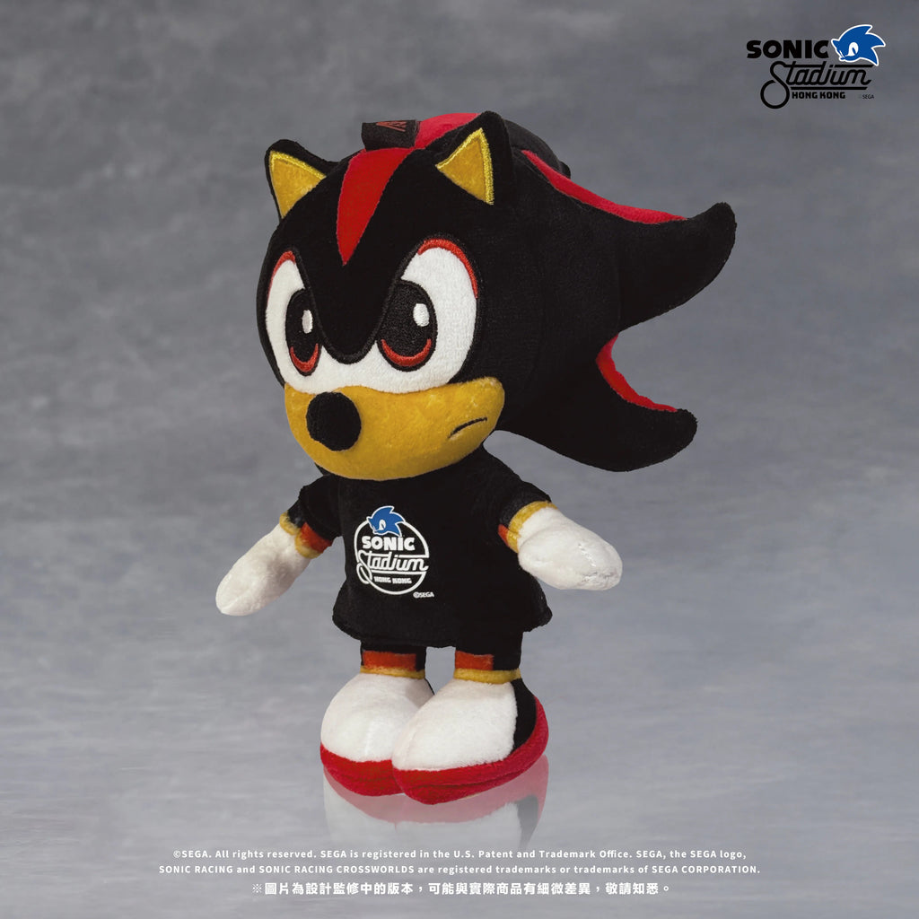 Hong Kong SONIC Stadium SONIC & SHADOW Plush Keychain