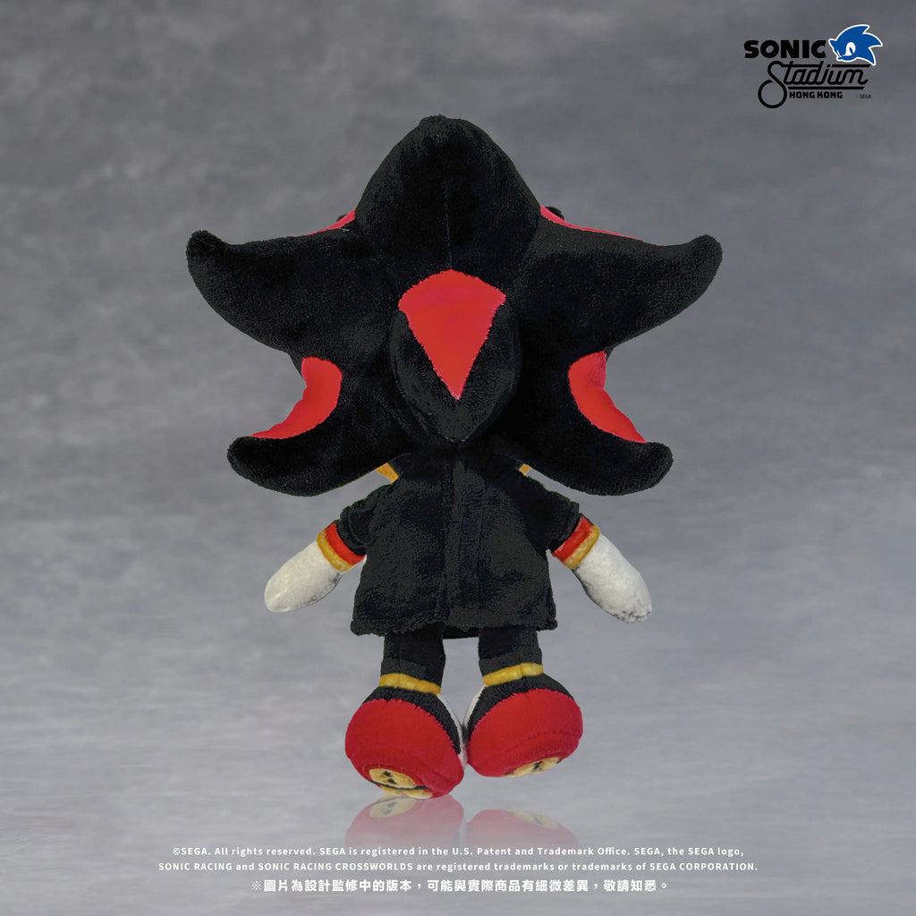Hong Kong SONIC Stadium SONIC & SHADOW Plush Keychain