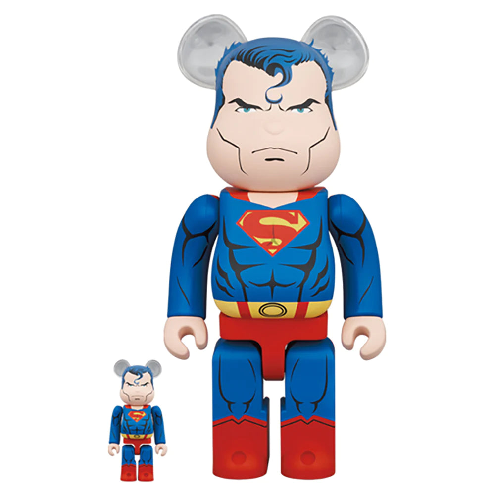 Medicom Toy 100% & 400% SUPERMAN ( BATMAN: HUSH Ver. ) Be@rbrick
