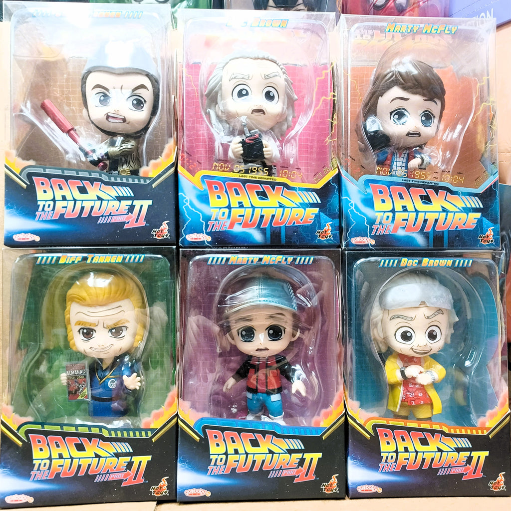 Hot Toys Back to the Future BTTF Cosbaby (Set of 6pcs.)