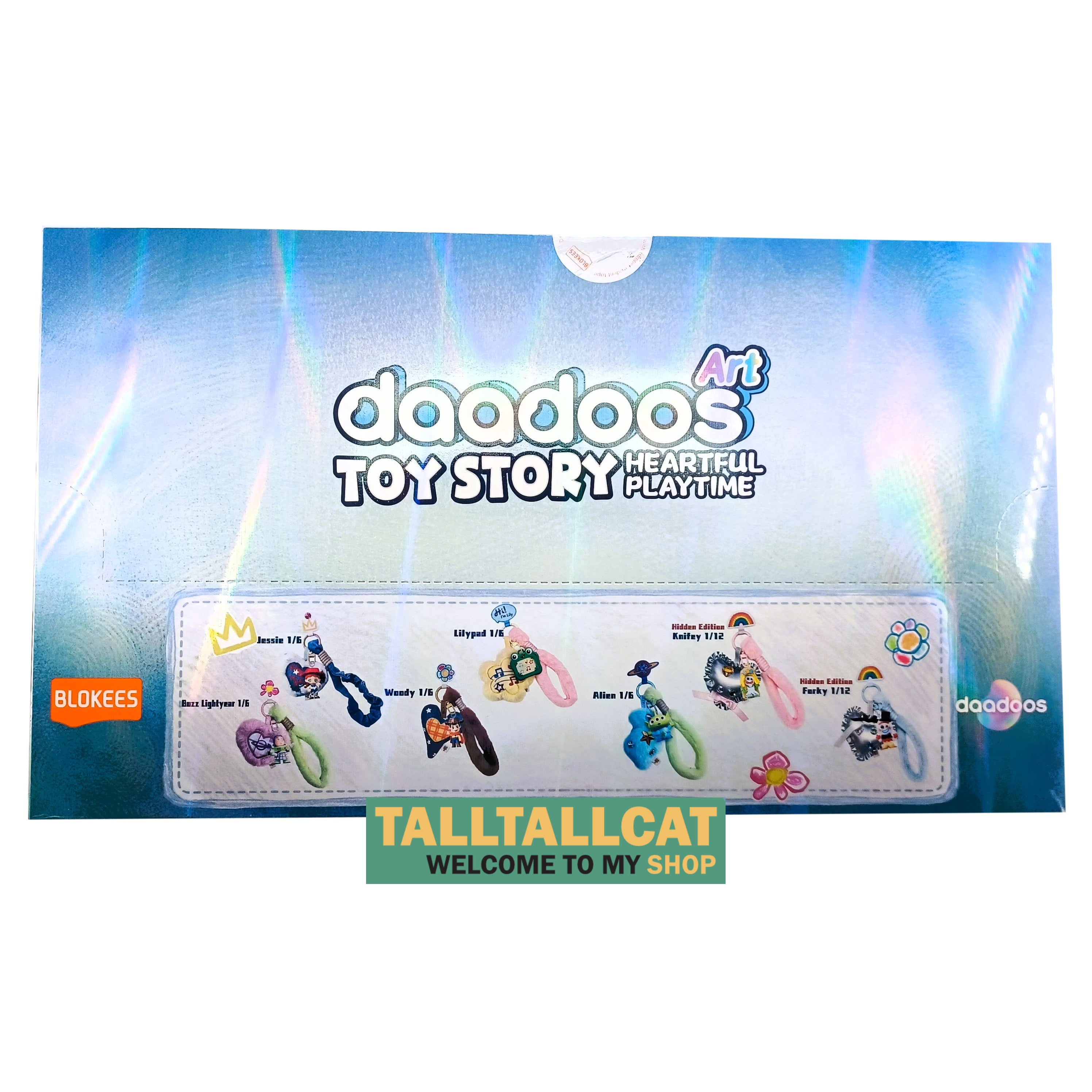 Blokees Toy Story 5 daadoos Art01 Heartful Playtime Phone Charm Full Box (Case of 6pcs.)
