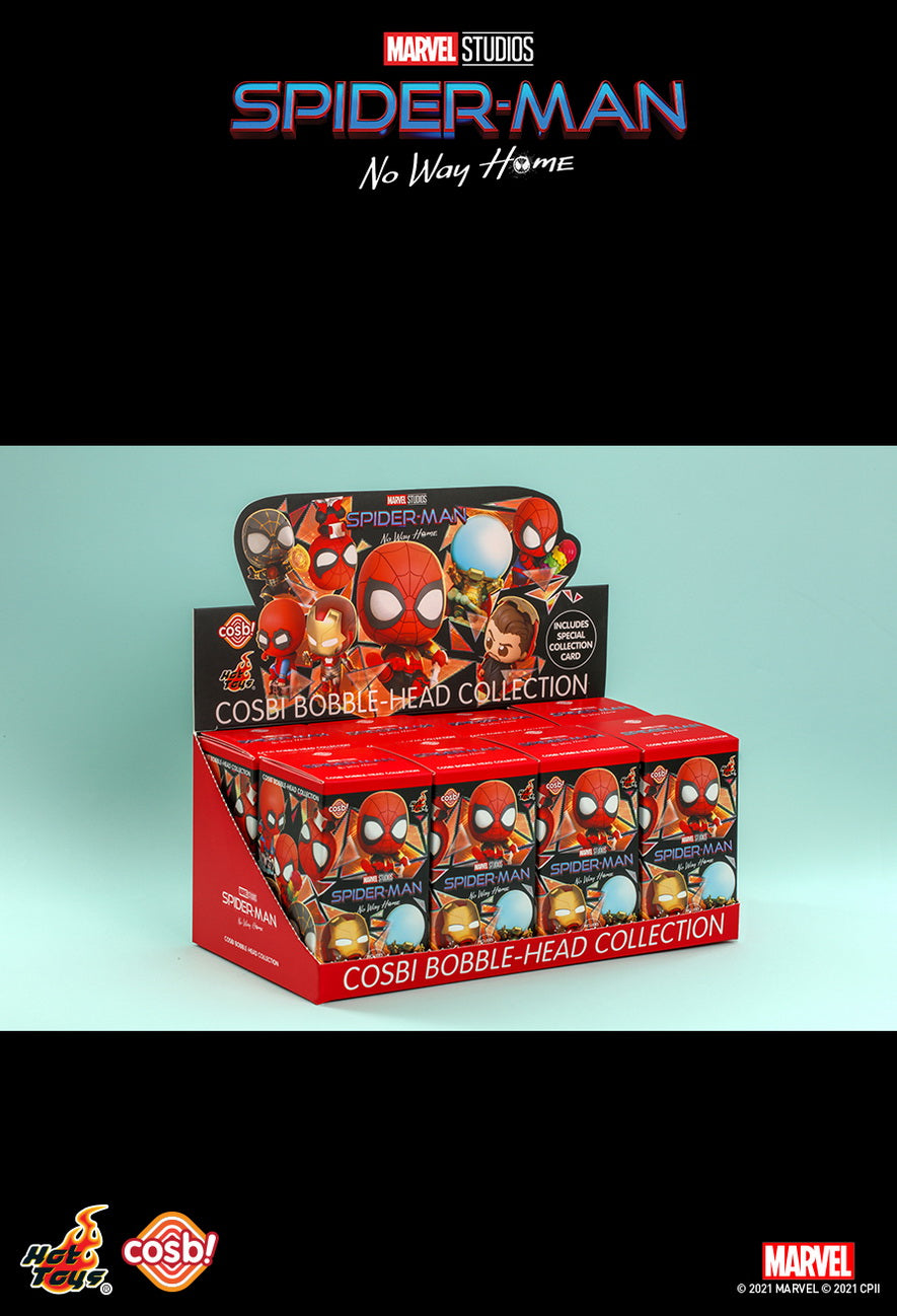 Marvel Hot Toys CBX004 SPIDER-MAN: NO WAY HOME Cosbi Full Box (Case of 8pcs.)
