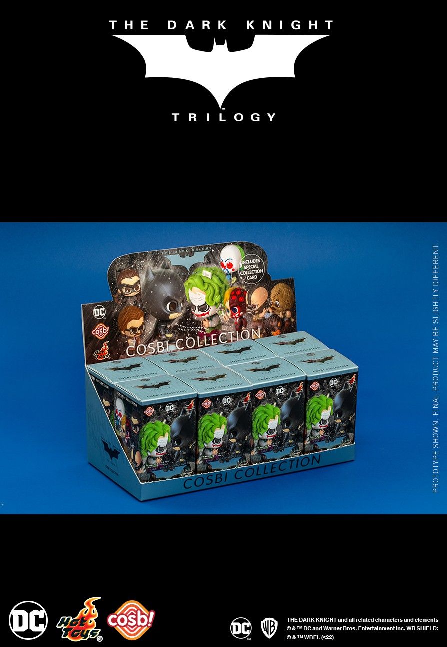 Hot Toys x DC CBX008 The Dark Knight Trilogy Cosbi Full Box (Case of 8pcs.)