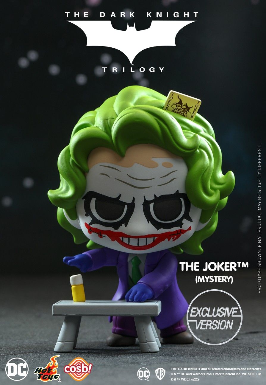 Hot Toys x DC CBX008 The Dark Knight Trilogy Cosbi Full Box (Case of 8pcs.)
