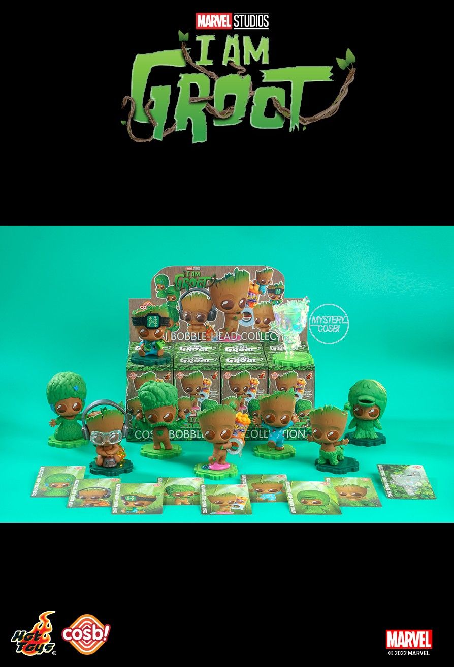 Share Marvel x Hot Toys CBX013 I AM GROOT Cosbi Full Box ( Case of 8pcs. )