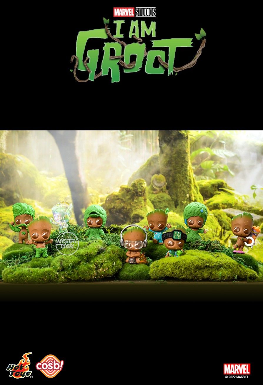Share Marvel x Hot Toys CBX013 I AM GROOT Cosbi Full Box ( Case of 8pcs. )
