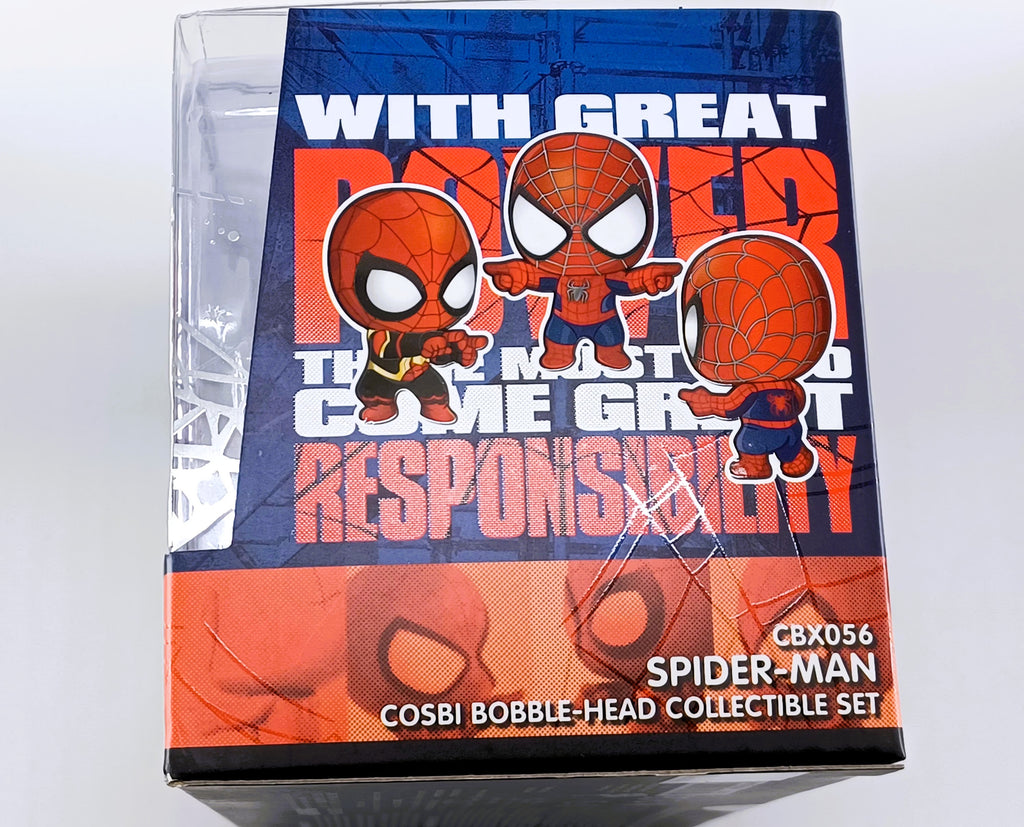 Marvel x Hot Toys SPIDER-MAN NO WAY HOME CBX056 Cosbi Bobble-Head Collectible Set