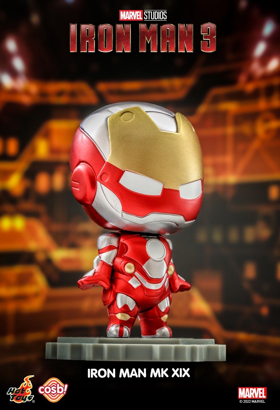 Marvel x Hot Toys CBX057 IRON MAN 3 ( Series 3 ) Cosbi Full Box (Case of 8pcs.)