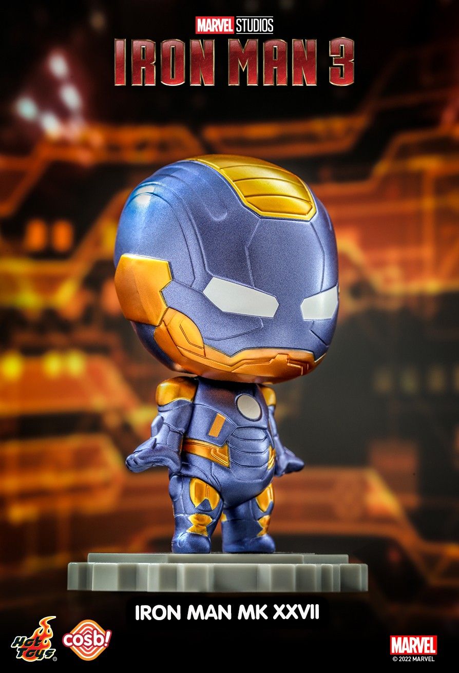 Marvel x Hot Toys CBX057 IRON MAN 3 ( Series 3 ) Cosbi Full Box (Case of 8pcs.)