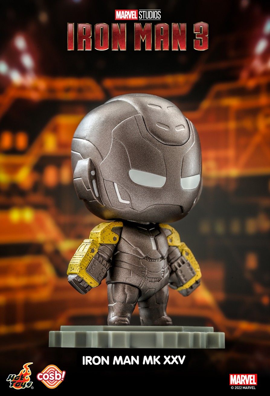 Marvel x Hot Toys CBX057 IRON MAN 3 ( Series 3 ) Cosbi Full Box (Case of 8pcs.)