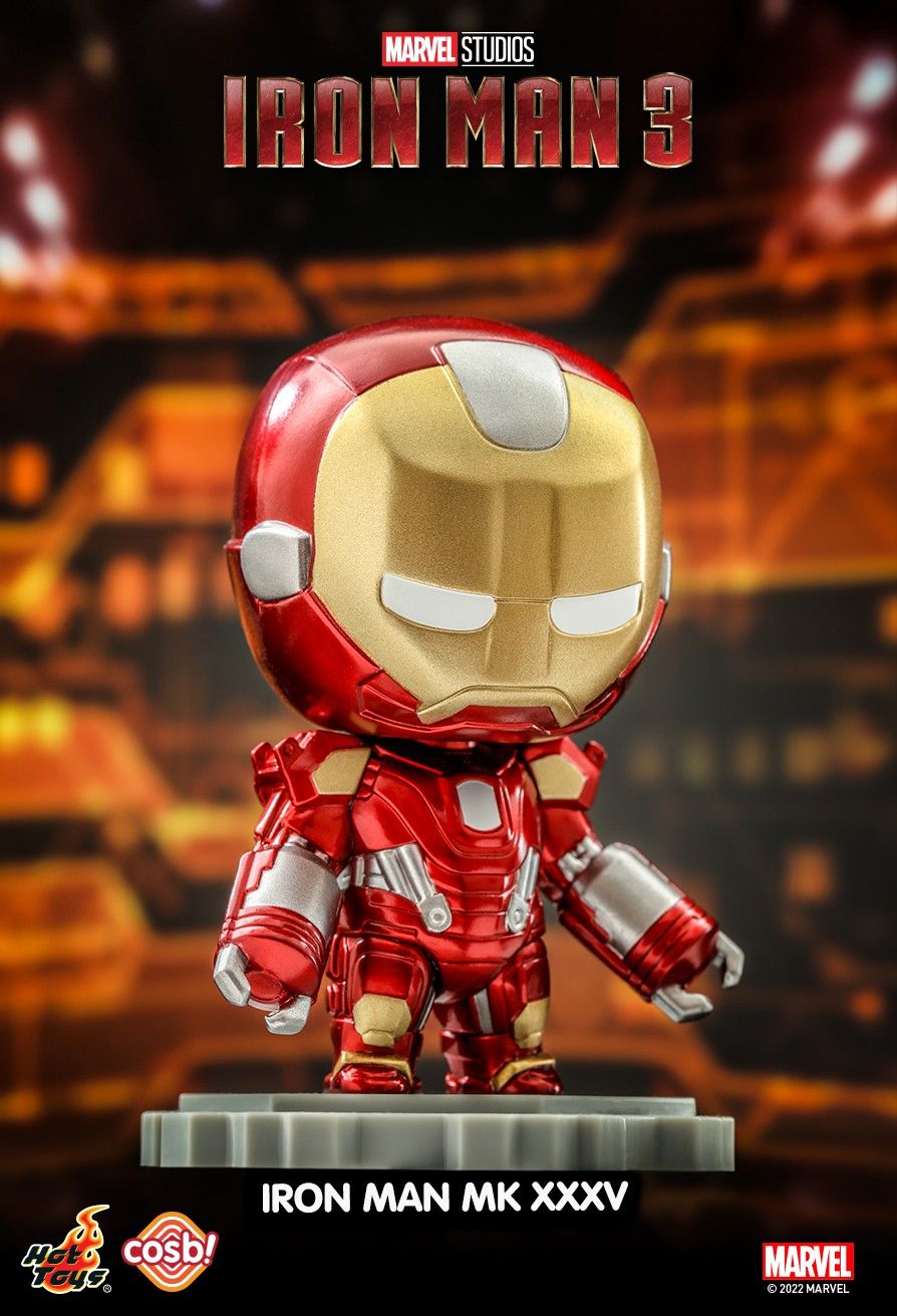 Marvel x Hot Toys CBX057 IRON MAN 3 ( Series 3 ) Cosbi Full Box (Case of 8pcs.)