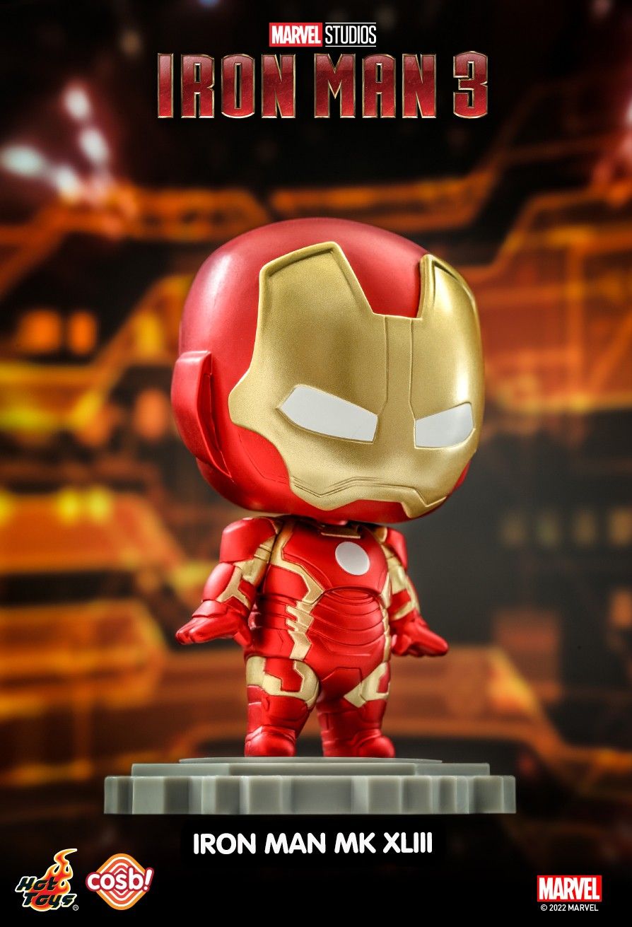 Marvel x Hot Toys CBX057 IRON MAN 3 ( Series 3 ) Cosbi Full Box (Case of 8pcs.)