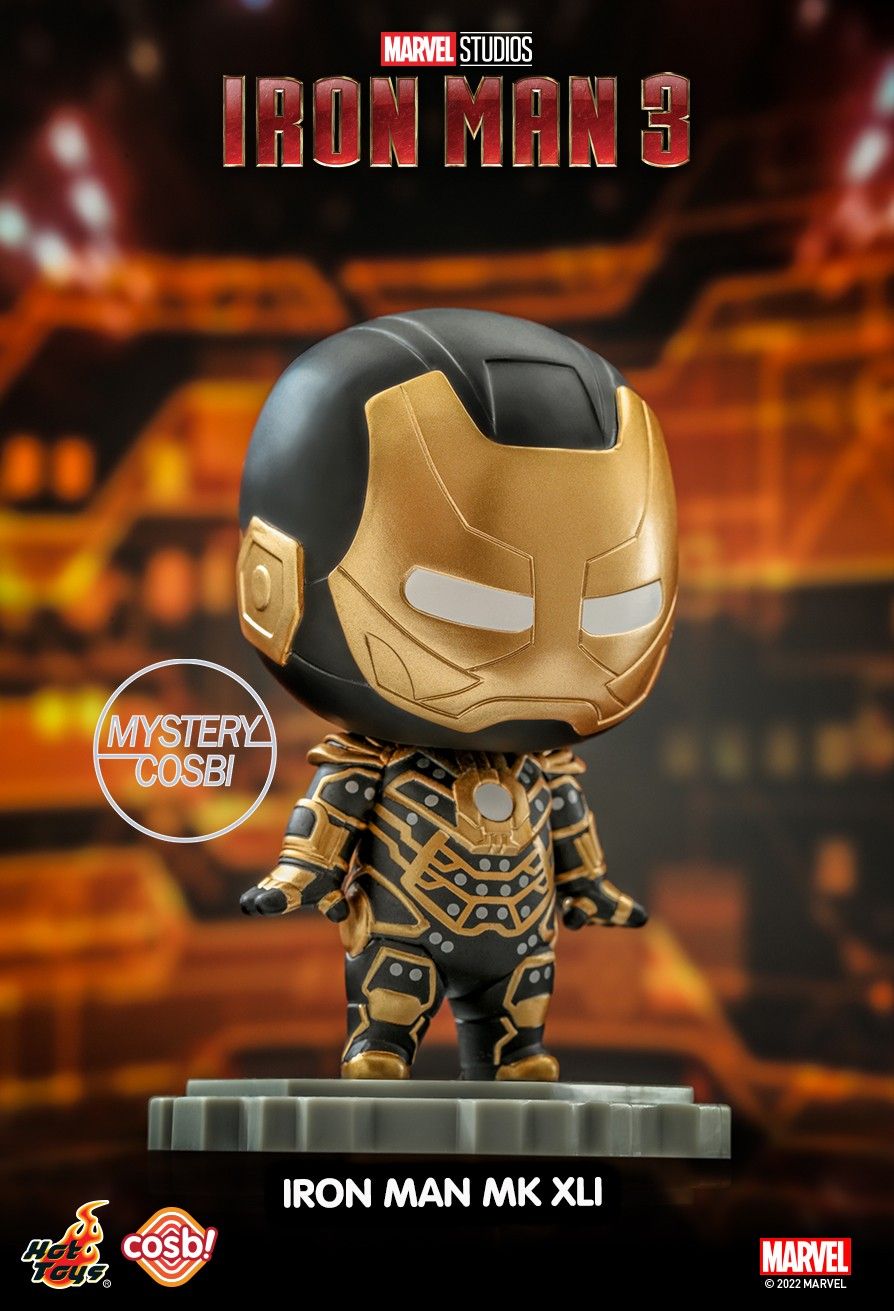 Marvel x Hot Toys CBX057 IRON MAN 3 ( Series 3 ) Cosbi Full Box (Case of 8pcs.)