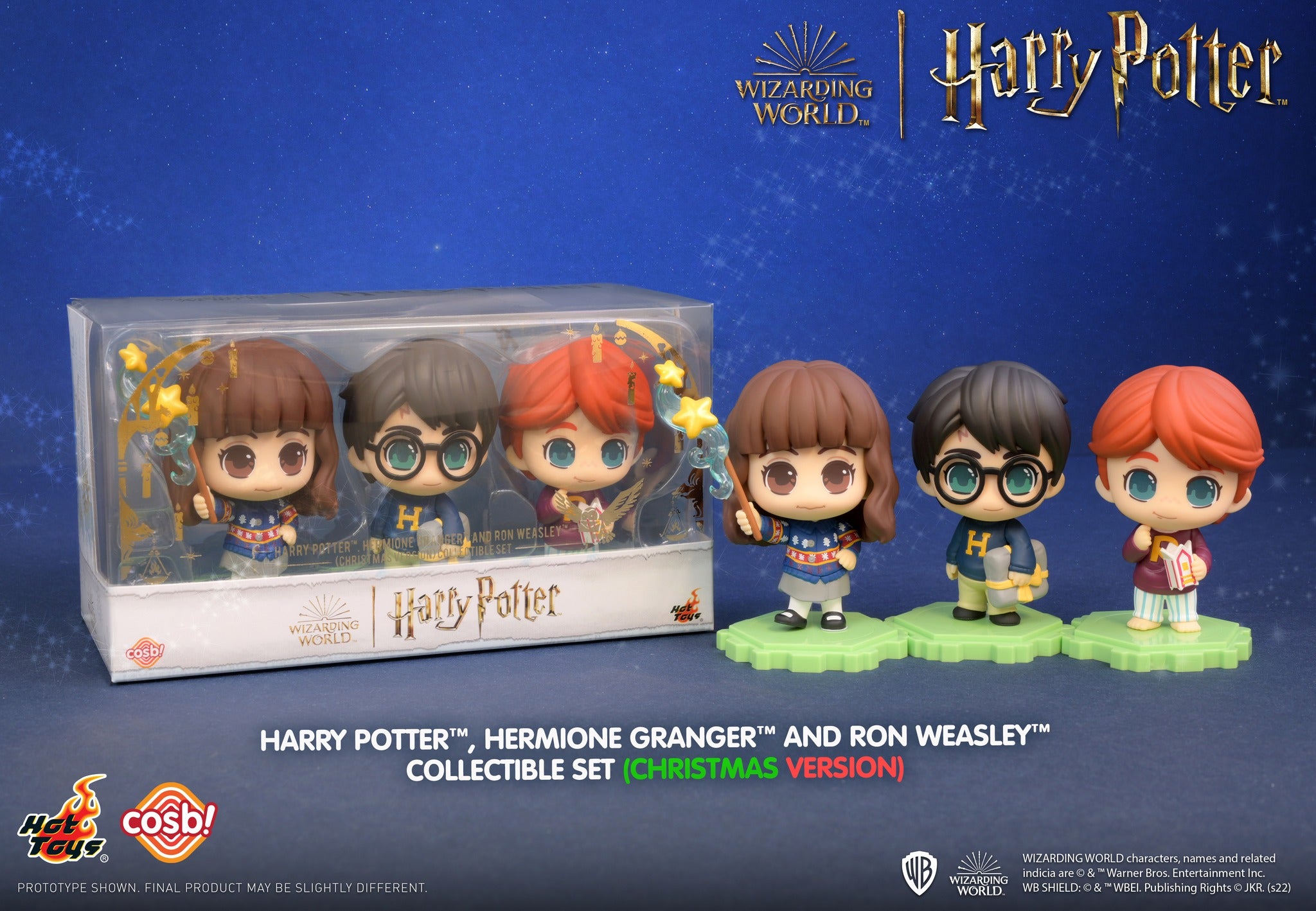 Hot Toys CBX071 Harry Potter Cosbi (Christmas Ver.) Collectible Set