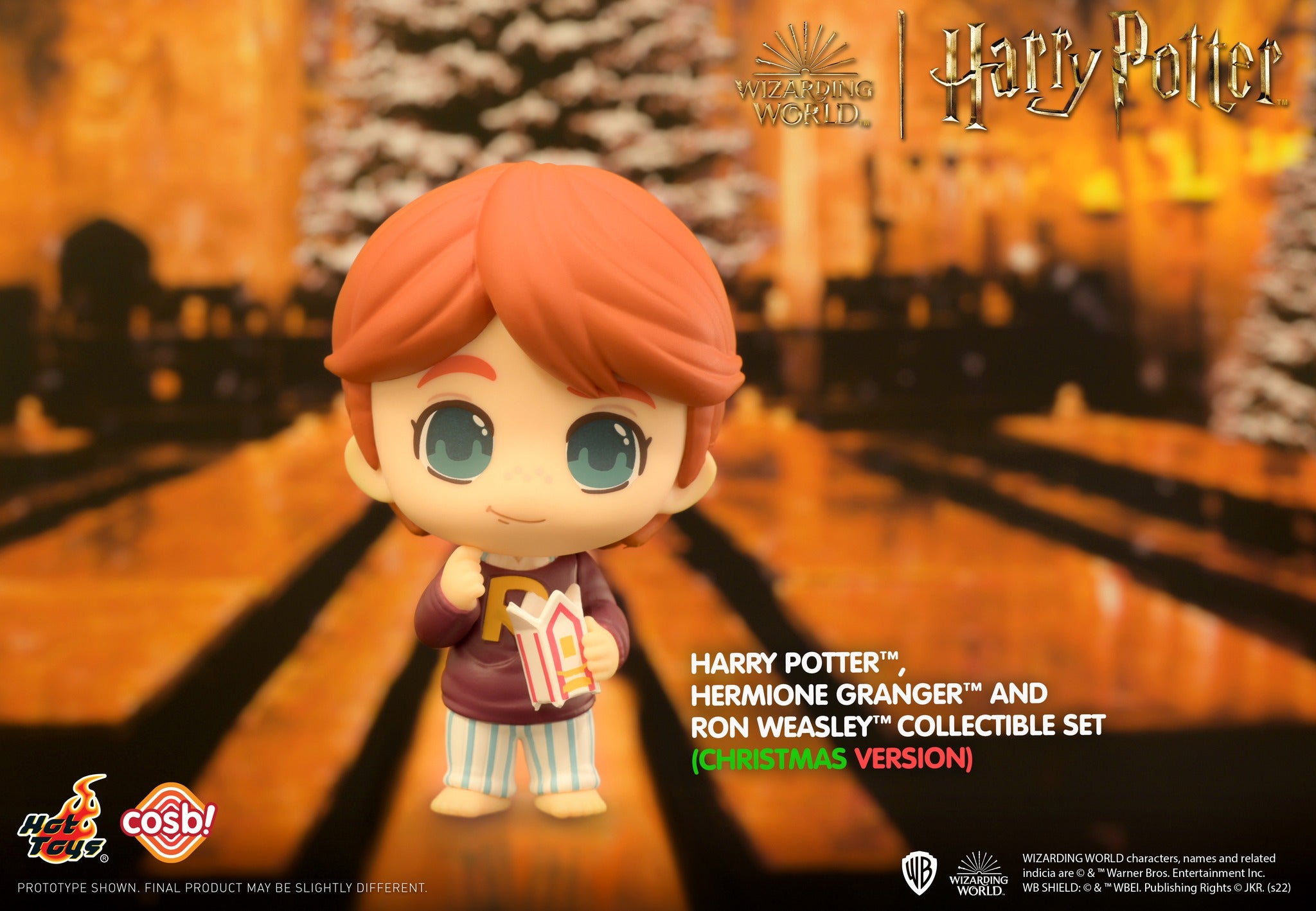 Hot Toys CBX071 Harry Potter Cosbi (Christmas Ver.) Collectible Set