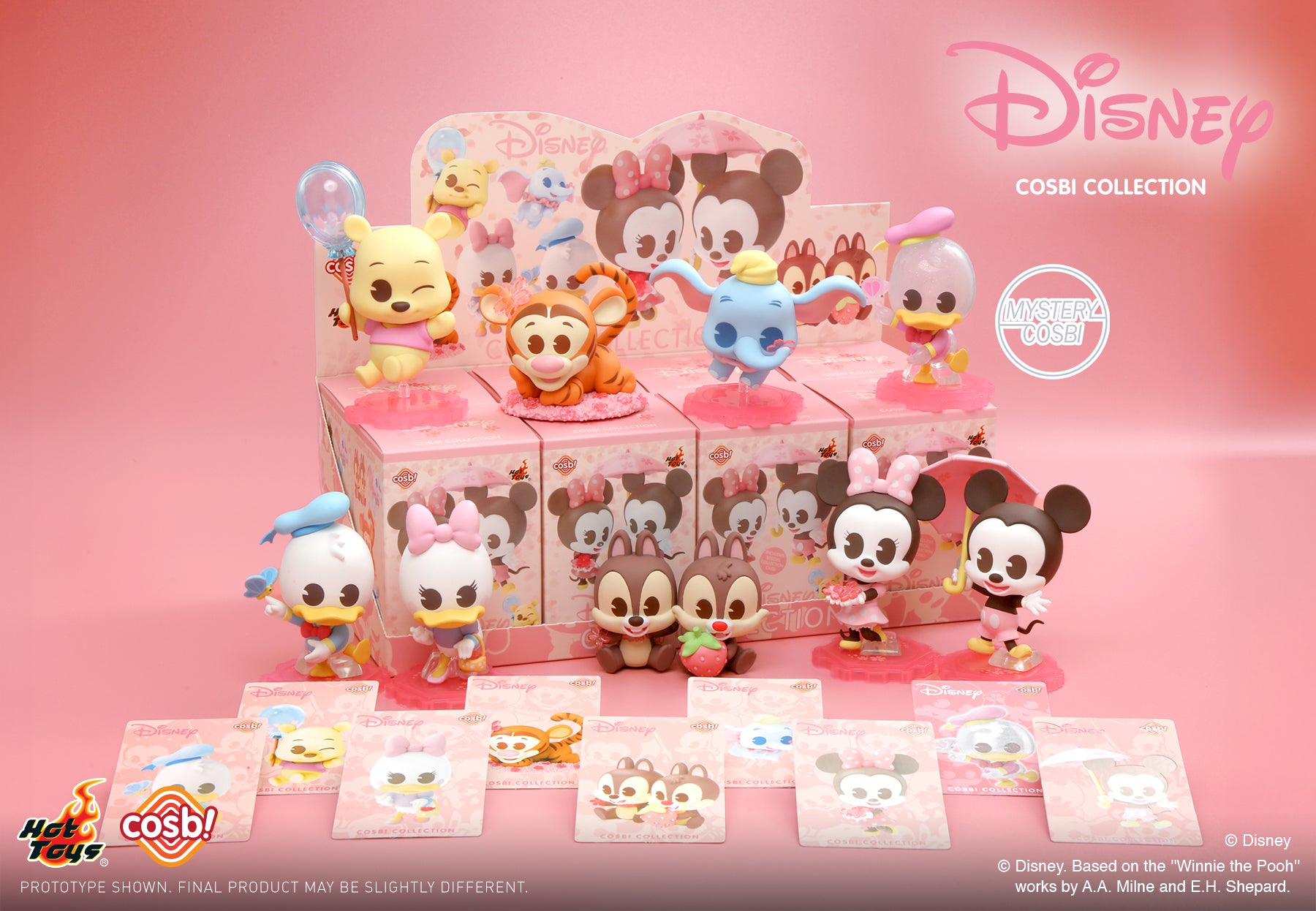 Hot Toys DISNEY CBX092 CHERRY BLOSSOM Ver. Cosbi Full Box ( Case of 8pcs. )