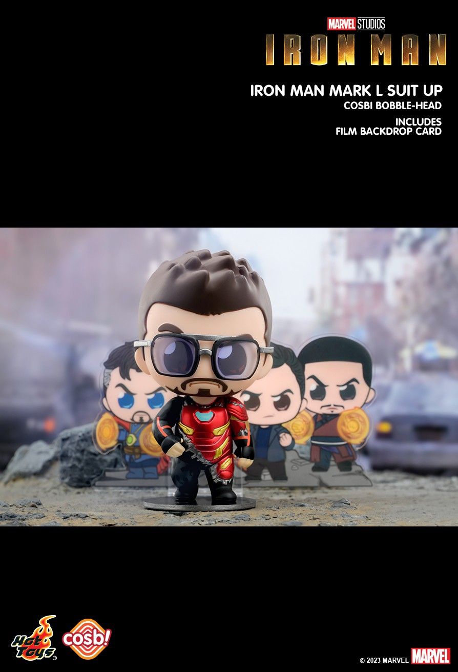 Marvel x Hot Toys CBX108 IRON MAN Cosbi Full Box (Case of 8pcs.)