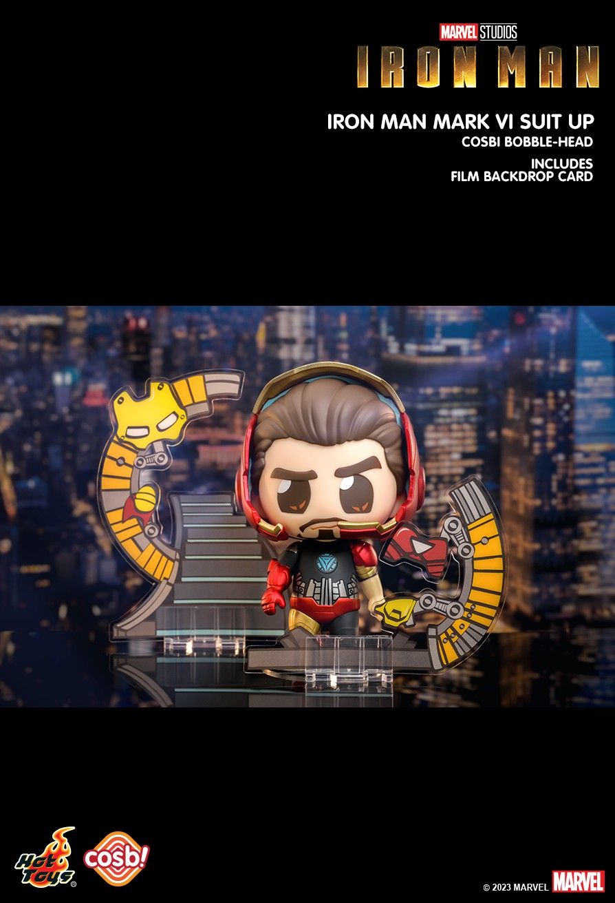 Marvel x Hot Toys CBX108 IRON MAN Cosbi Full Box (Case of 8pcs.)