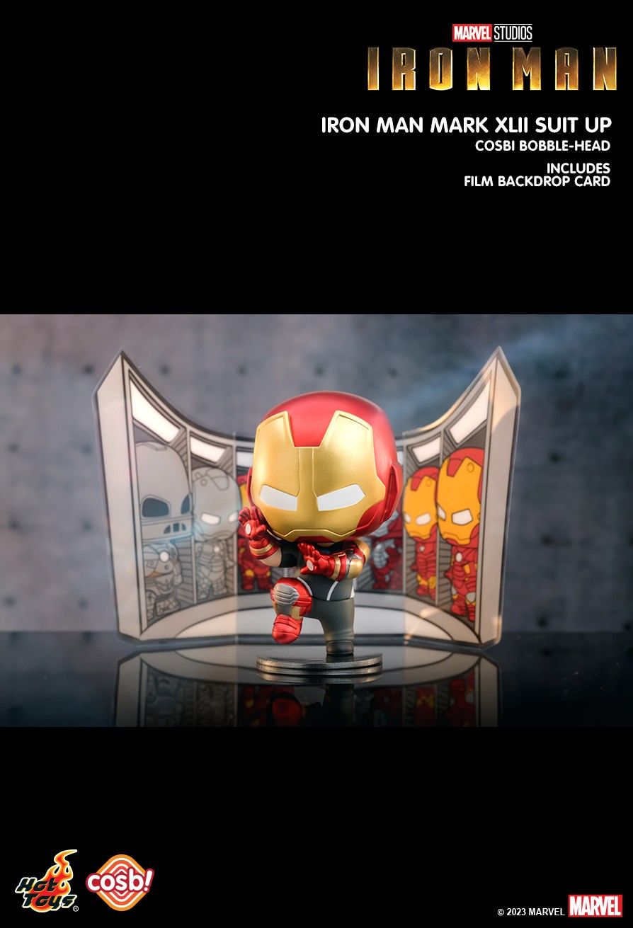 Marvel x Hot Toys CBX108 IRON MAN Cosbi Full Box (Case of 8pcs.)
