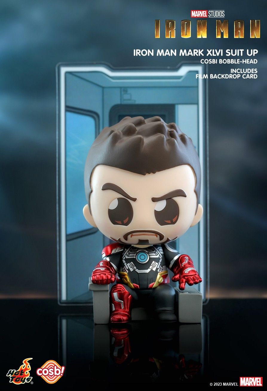 Marvel x Hot Toys CBX108 IRON MAN Cosbi Full Box (Case of 8pcs.)