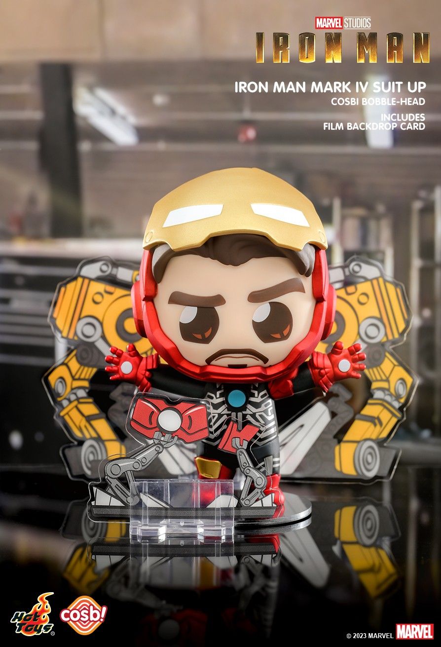 Marvel x Hot Toys CBX108 IRON MAN Cosbi Full Box (Case of 8pcs.)