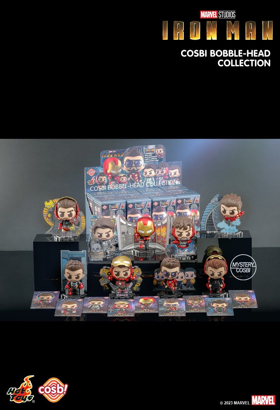 Marvel x Hot Toys CBX108 IRON MAN Cosbi Full Box (Case of 8pcs.)