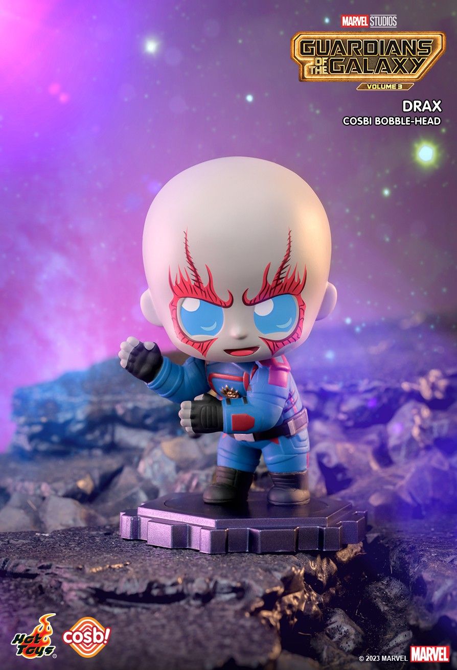 Marvel Hot Toys CBX119 Guardians of the Galaxy Vol. 3 Cosbi Full Box (Case of 8pcs.)