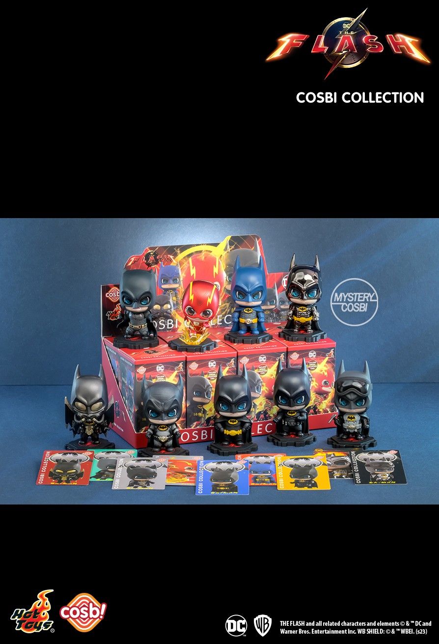 Hot Toys x DC CBX120 THE FLASH Batman Cosbi Full Box (Case of 8pcs.)