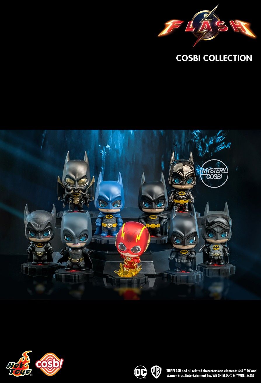 Hot Toys x DC CBX120 THE FLASH Batman Cosbi Full Box (Case of 8pcs.)