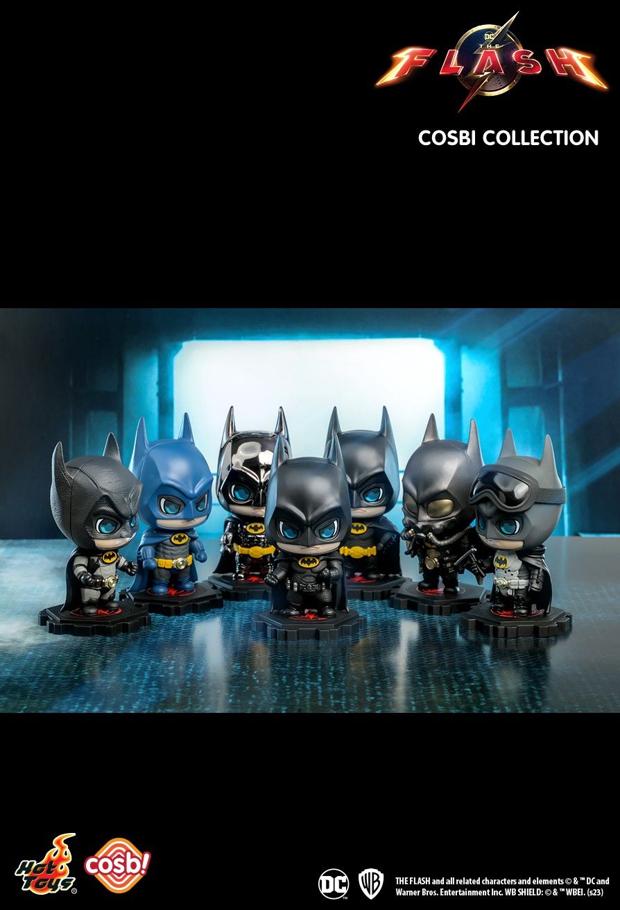 Hot Toys x DC CBX120 THE FLASH Batman Cosbi Full Box (Case of 8pcs.)