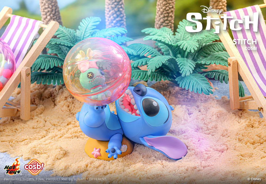 Hot Toys x Disney CBX217 STITCH on HOLIDAY Cosbi Full Box ( Case of 8pcs. )