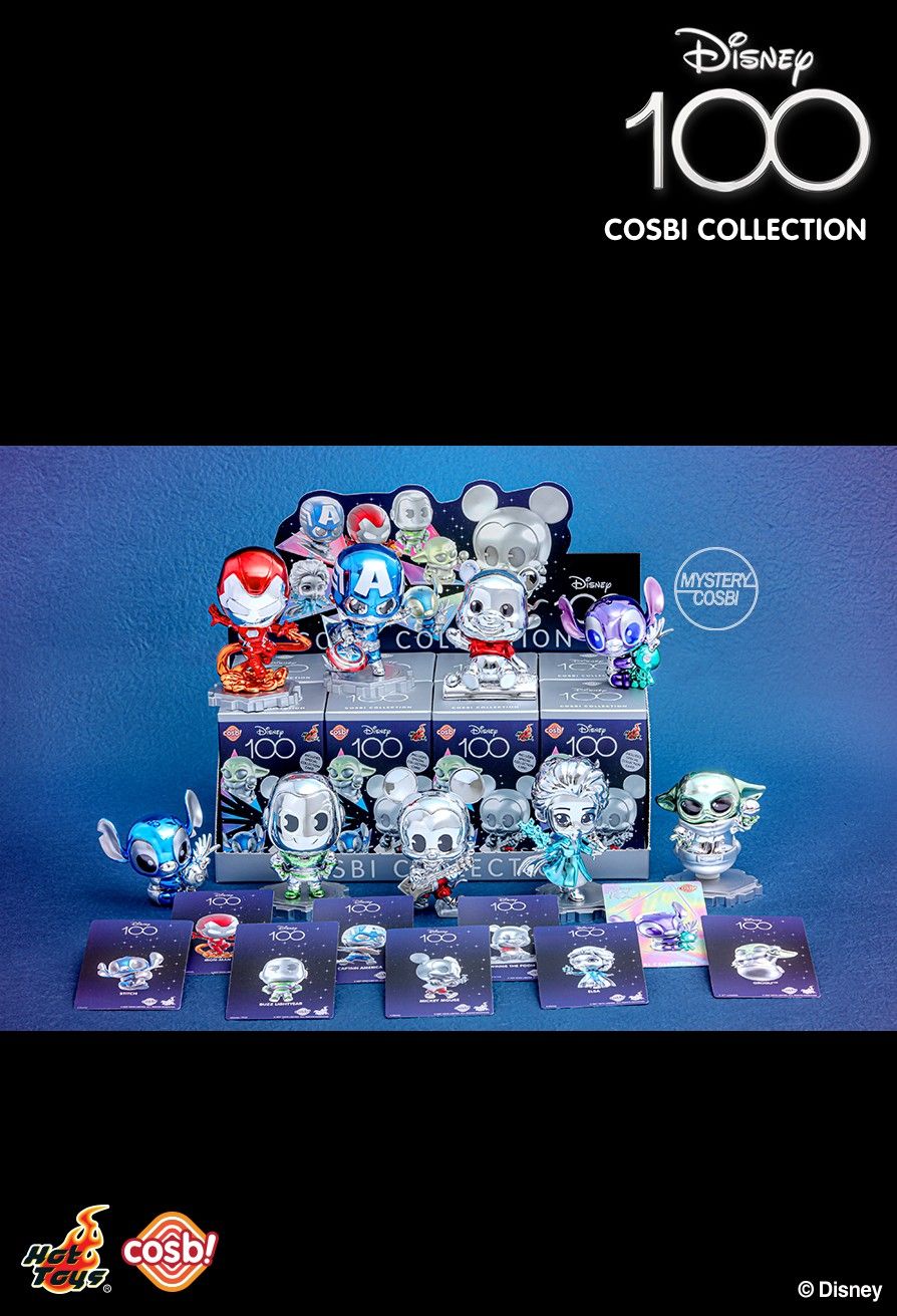 Hot Toys CBX158 DISNEY 100 PLATINUM COLOR Cosbi