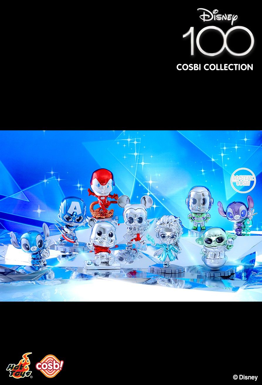 Hot Toys CBX158 DISNEY 100 PLATINUM COLOR Cosbi