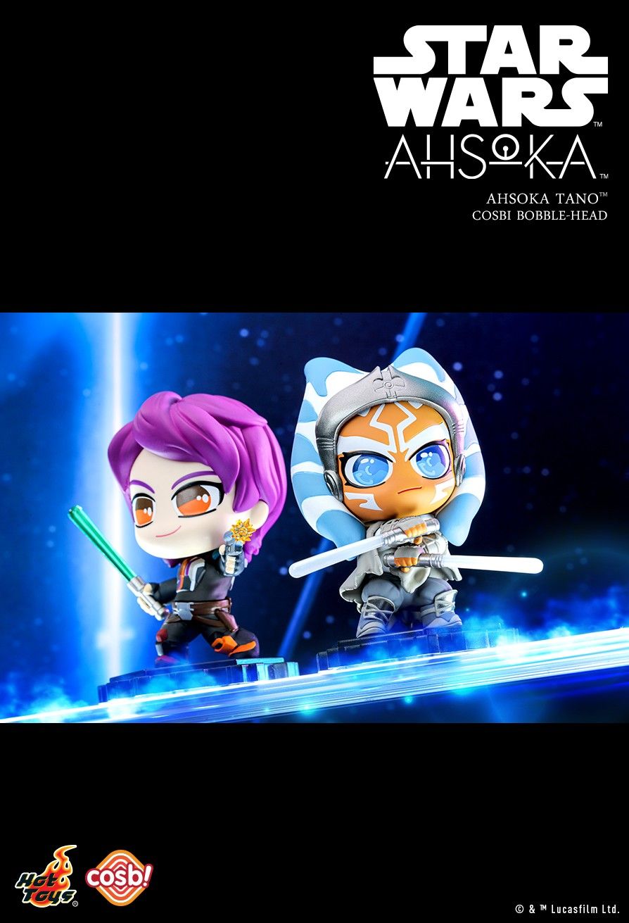 Hot Toys Disney+ CBX160 Star Wars: AHSOKA Cosbi Full Box ( Case of 8pcs. )
