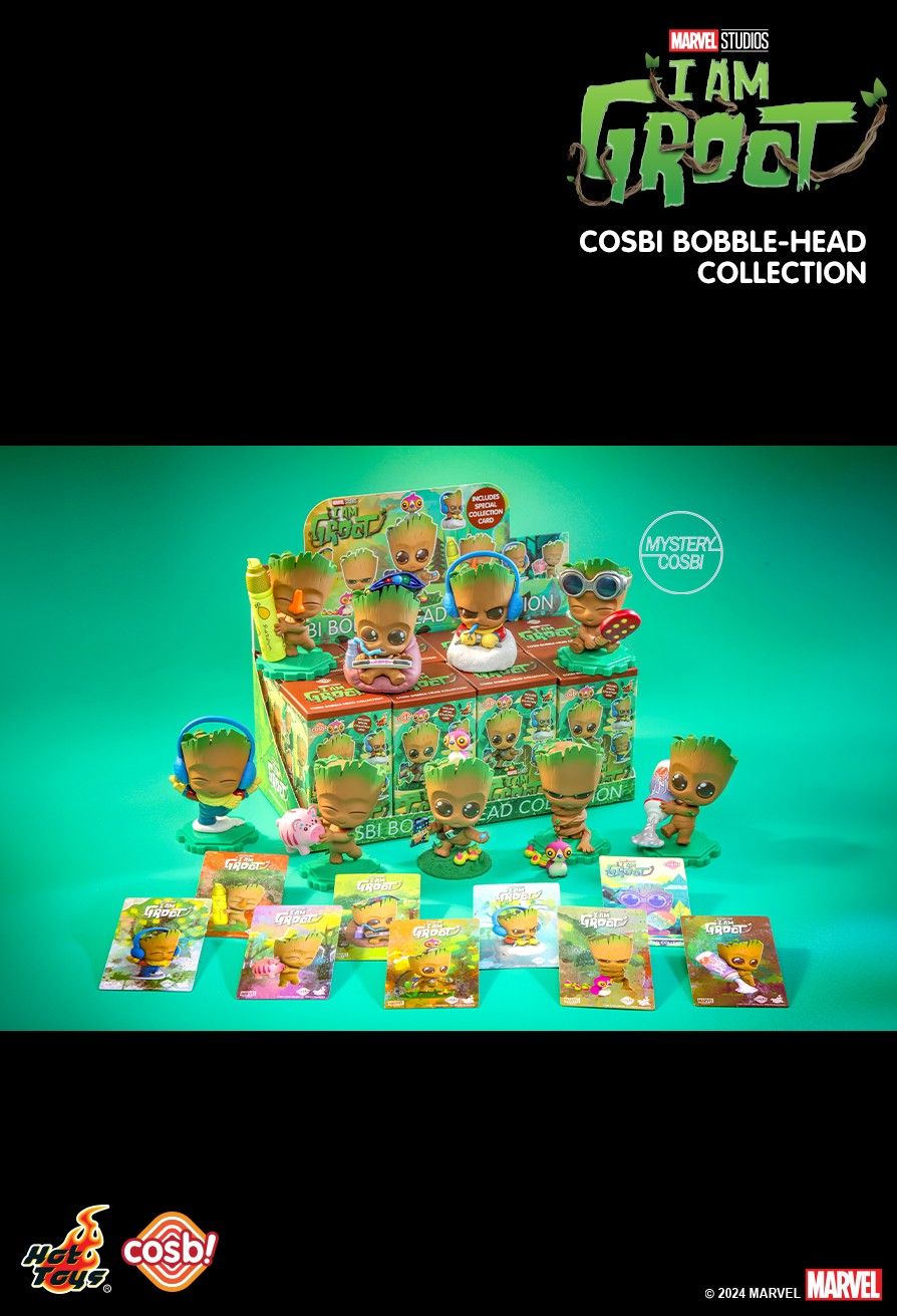 Marvel x Hot Toys CBX161 I AM GROOT Season 2 Cosbi Full Box ( Case of 8pcs. )