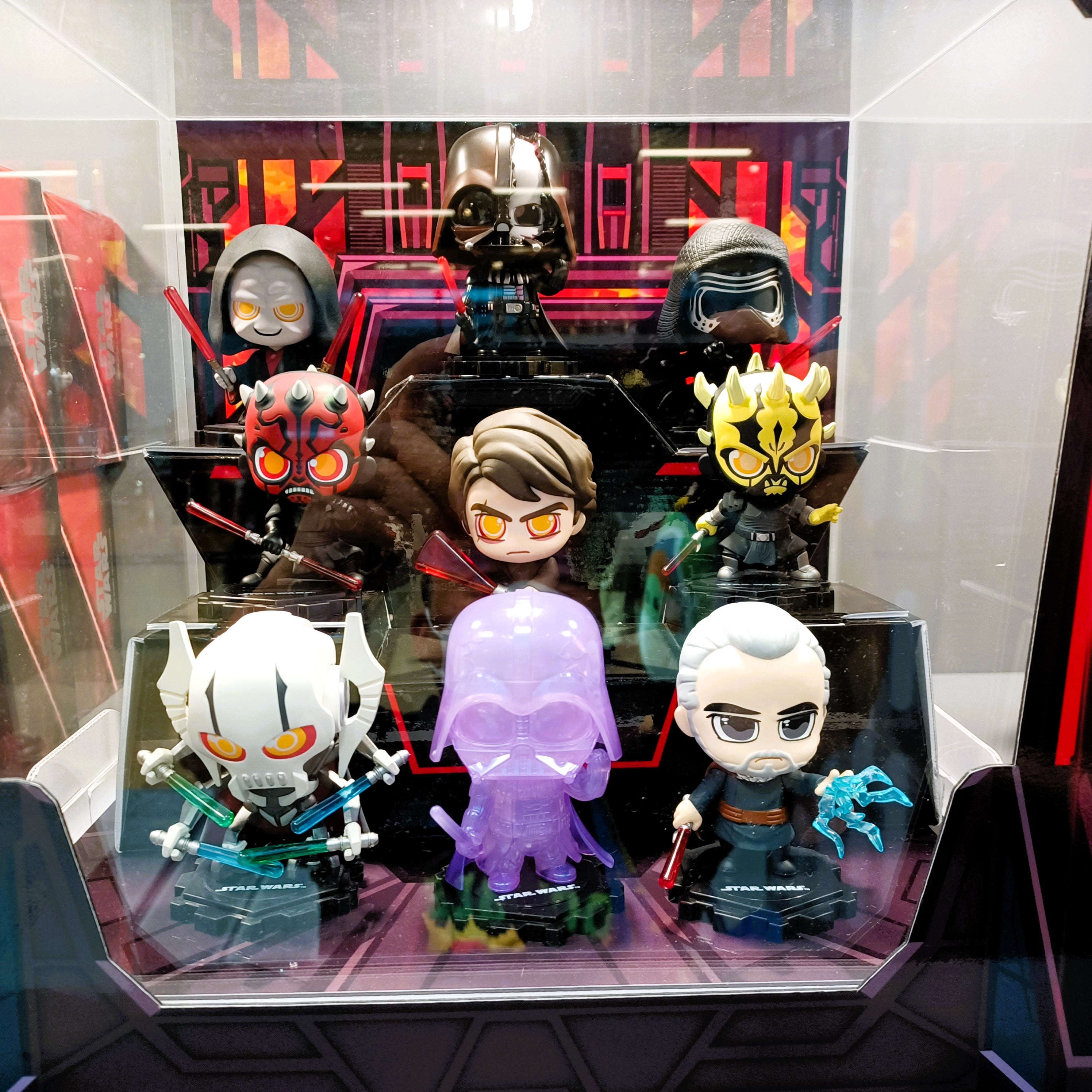 Hot Toys Disney+ CBX162 Star Wars DARK SIDE Cosbi Full Box ( Case of 8pcs. )