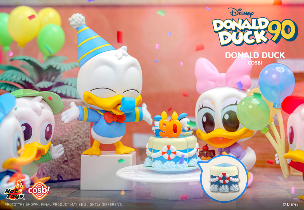 Hot Toys x Disney CBX178 DONALD DUCK 90th Birthday Series 2 Cosbi Full Box (Case of 8pcs.)