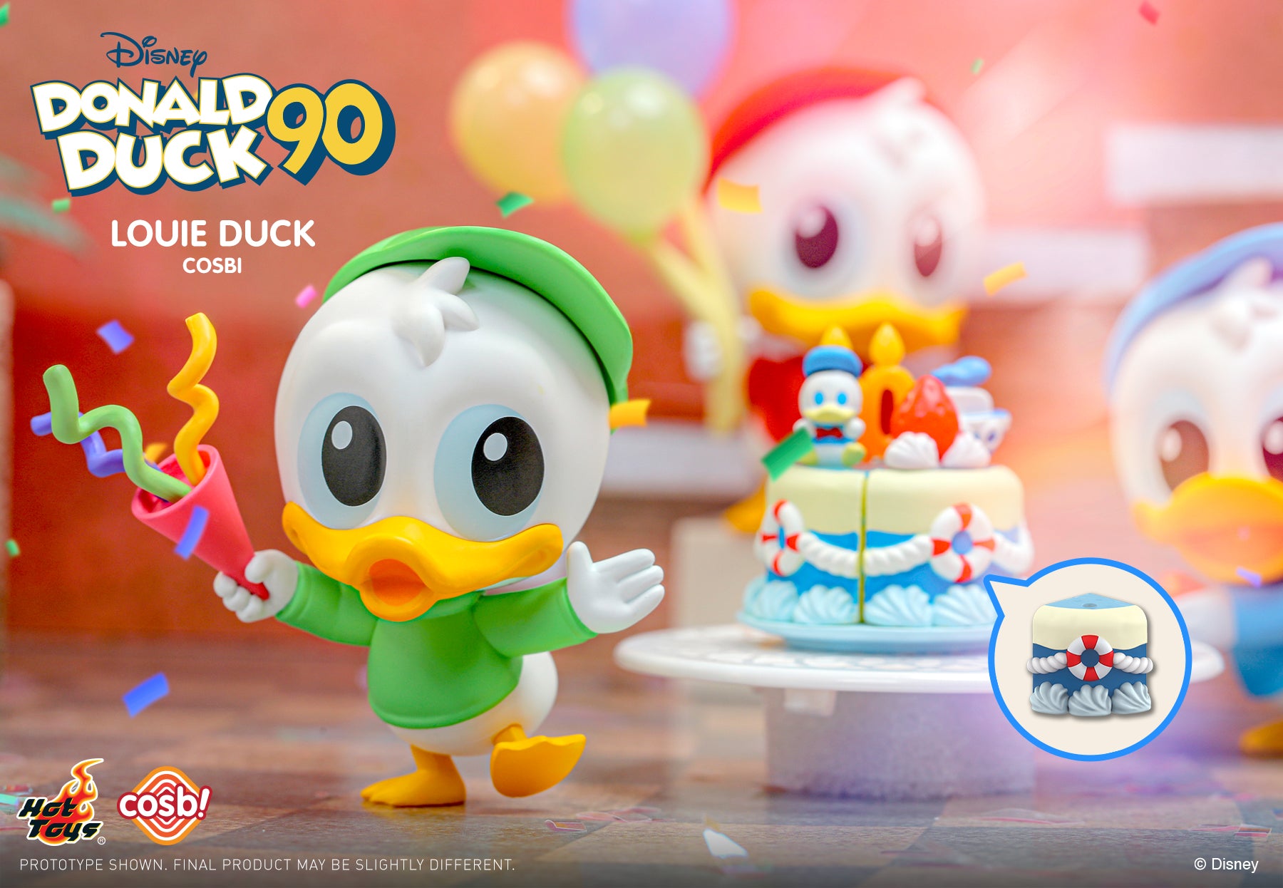 Hot Toys x Disney CBX178 DONALD DUCK 90th Birthday Series 2 Cosbi Full Box (Case of 8pcs.)