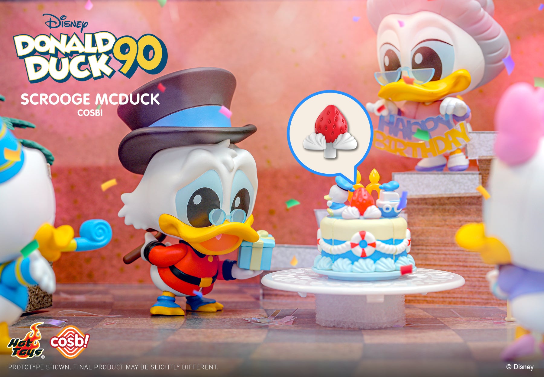 Hot Toys x Disney CBX178 DONALD DUCK 90th Birthday Series 2 Cosbi Full Box (Case of 8pcs.)