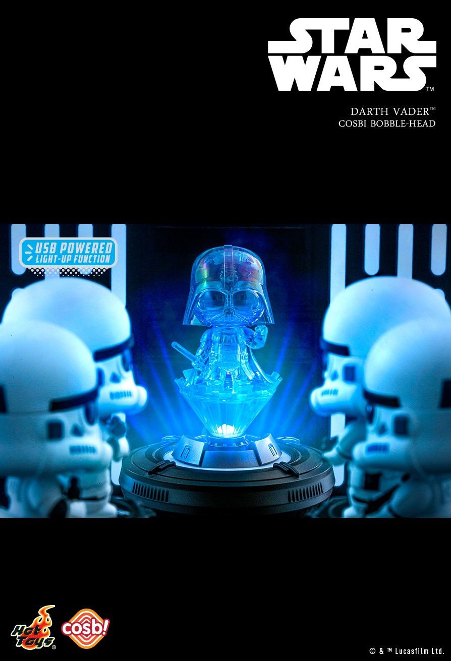 Hot Toys Star Wars Disney+ CBX179 HOLOGRAM Cosbi ( Light-Up )