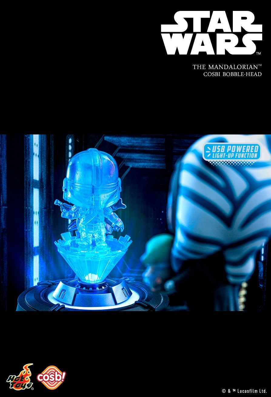 Hot Toys Star Wars Disney+ CBX179 HOLOGRAM Cosbi ( Light-Up )