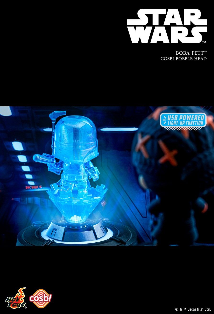 Hot Toys Star Wars Disney+ CBX179 HOLOGRAM Cosbi ( Light-Up )