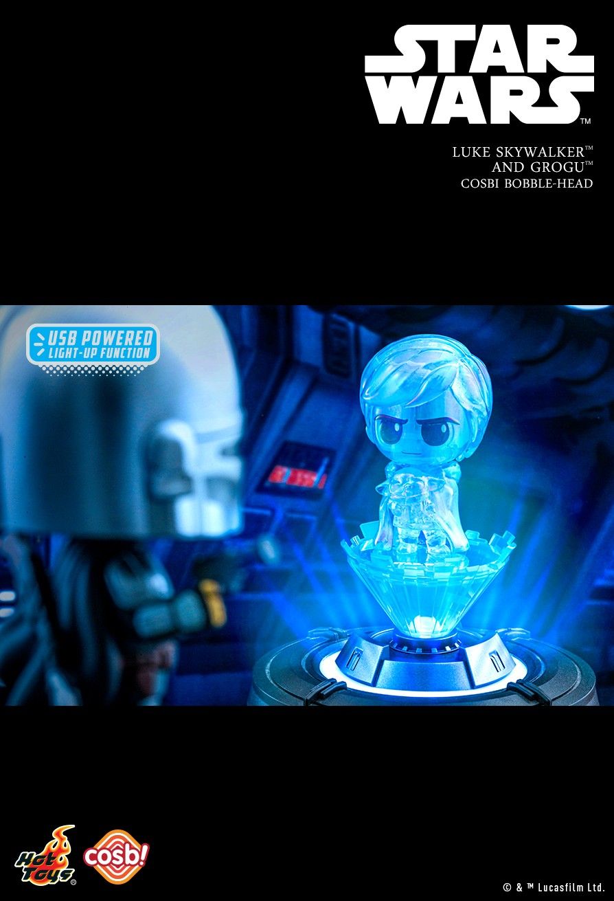 Hot Toys Star Wars Disney+ CBX179 HOLOGRAM Cosbi ( Light-Up )