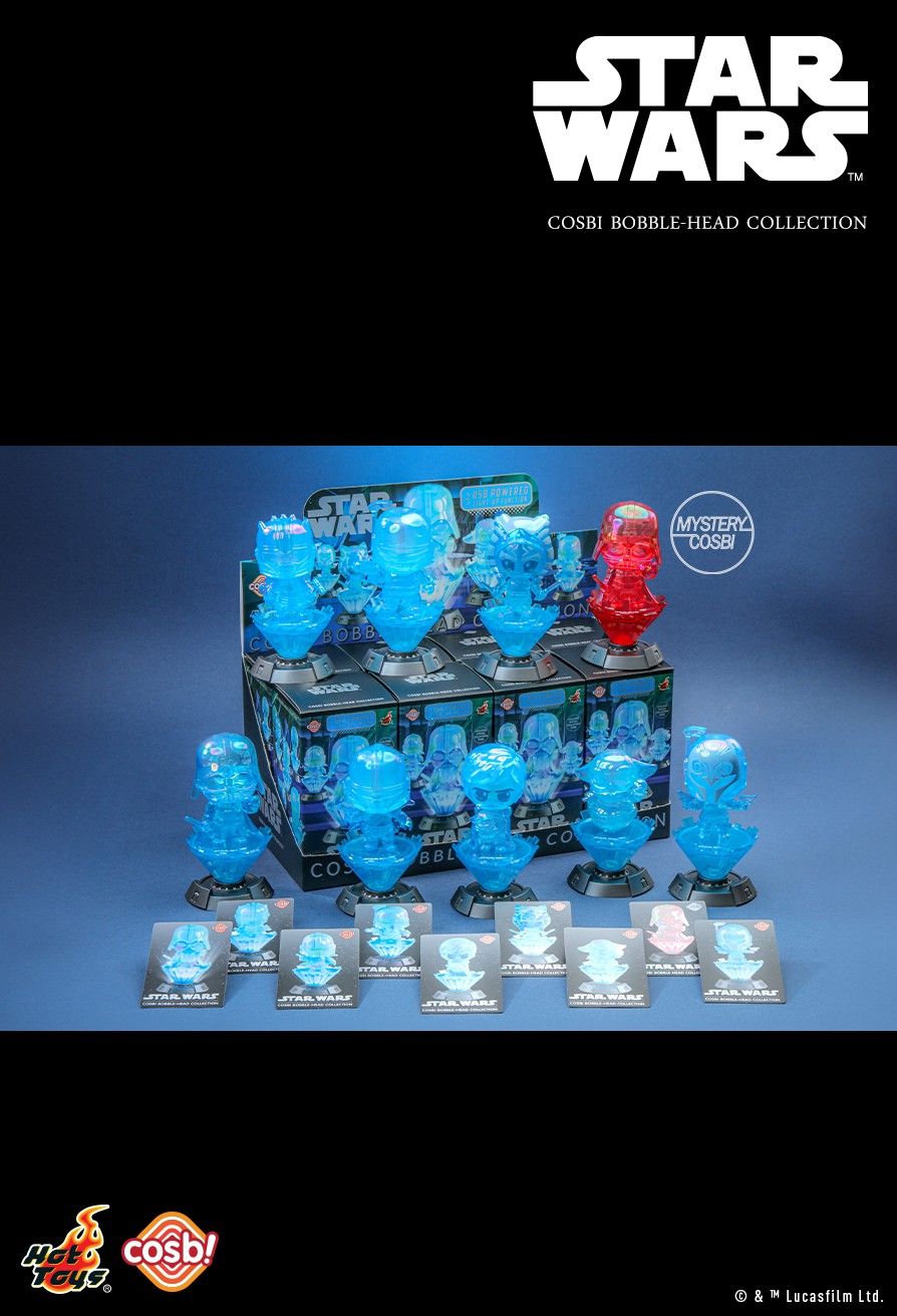 Hot Toys Star Wars Disney+ CBX179 HOLOGRAM Cosbi ( Light-Up )