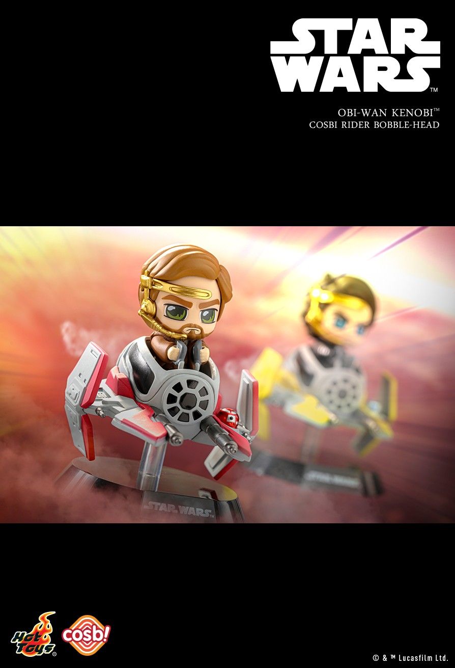 Hot Toys x Disney CBX180 Star Wars [Series 1] Cosbi Rider Bobble-Head Collection Full box (Case of 6pcs.)