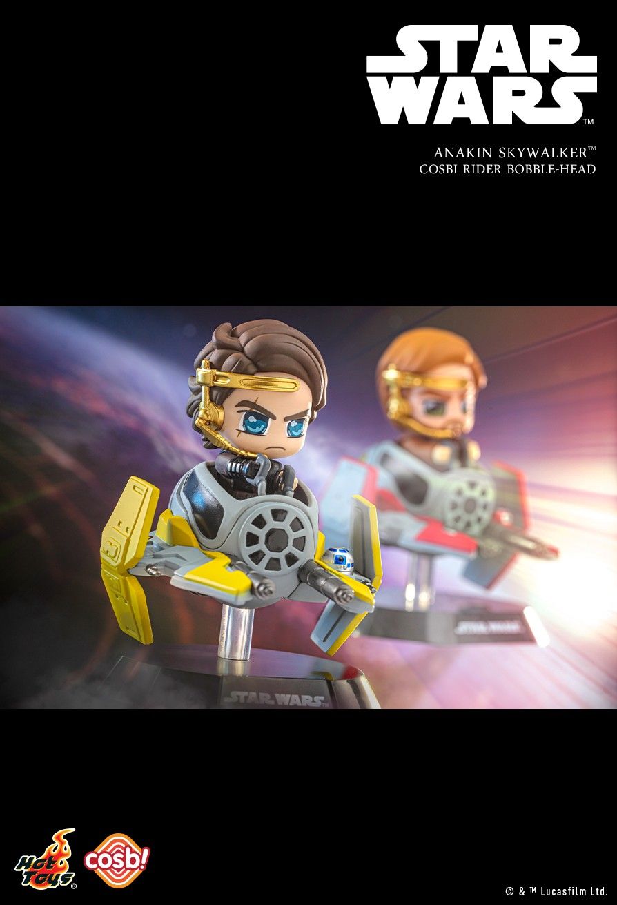 Hot Toys x Disney CBX180 Star Wars [Series 1] Cosbi Rider Bobble-Head Collection Full box (Case of 6pcs.)