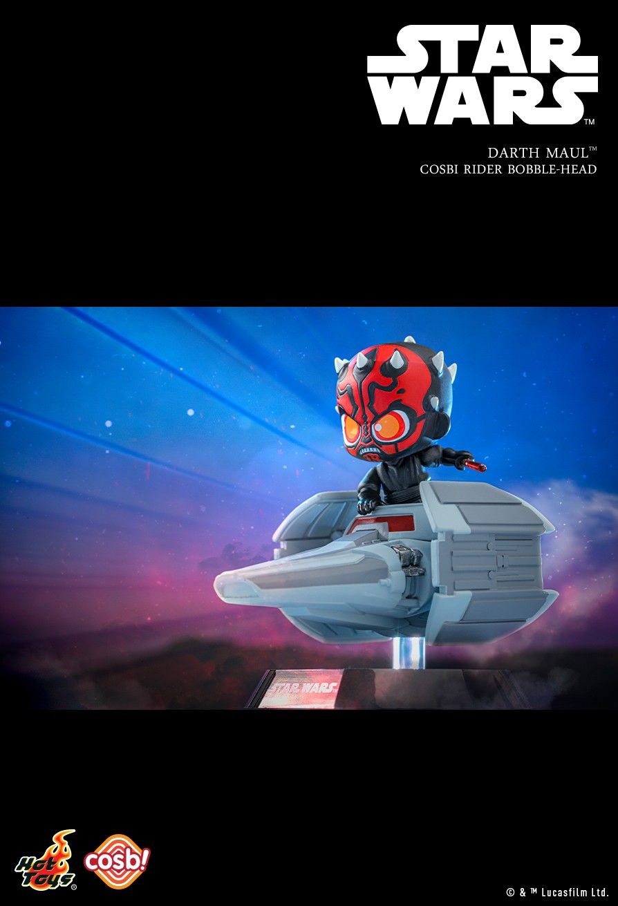 Hot Toys x Disney CBX180 Star Wars [Series 1] Cosbi Rider Bobble-Head Collection Full box (Case of 6pcs.)
