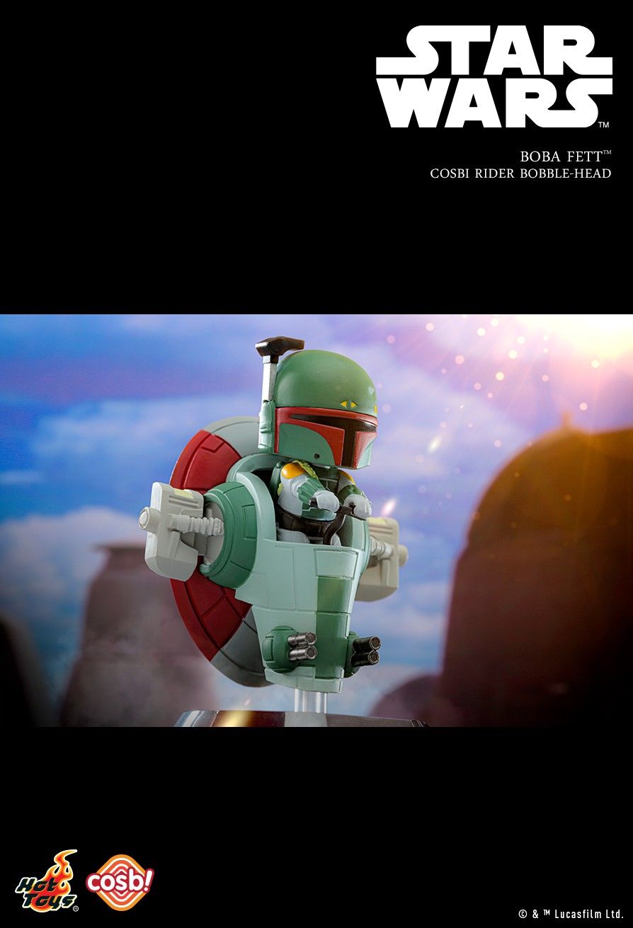 Hot Toys x Disney CBX180 Star Wars [Series 1] Cosbi Rider Bobble-Head Collection Full box (Case of 6pcs.)